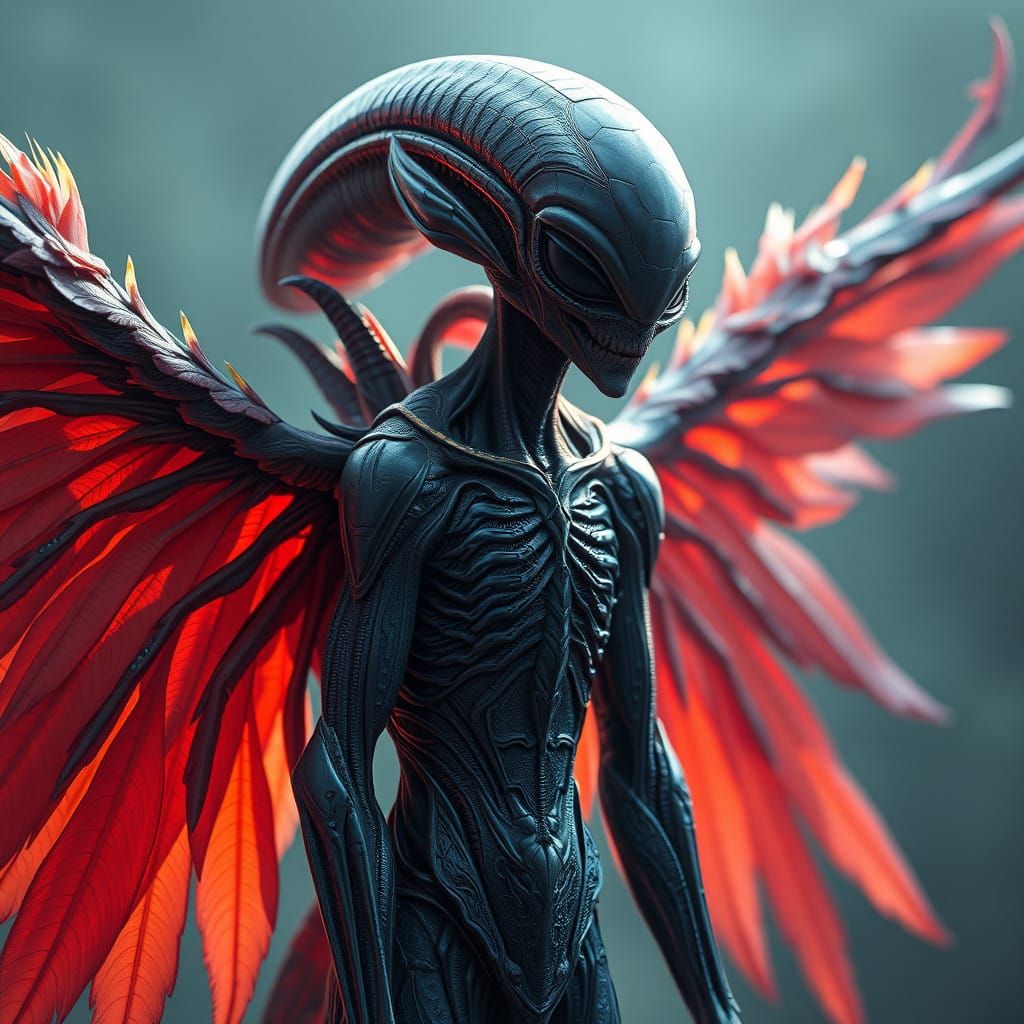 Ethereal Fantasy Warrior Soars in Vibrant Dreamscapes