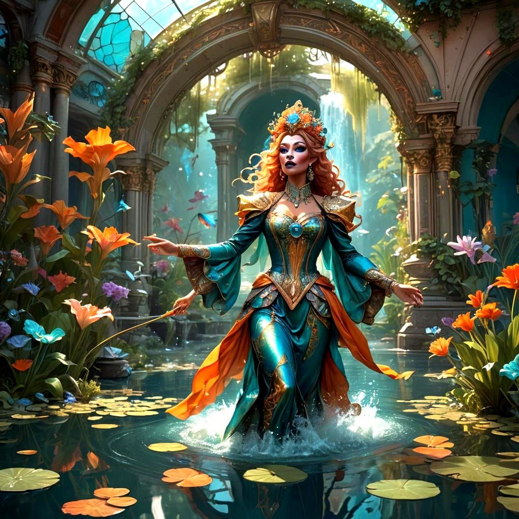 Drag Queen's Epic Portal Adventure