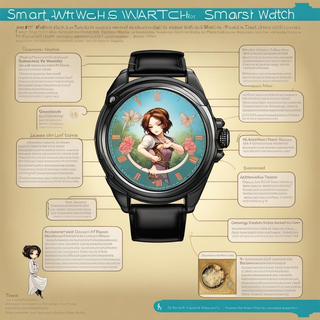 Smartwatch Owner's Manual in Jasmine Becket-Griffith Style