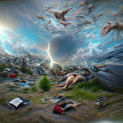 Abstract Ethereal Scene: An AI Interpretation