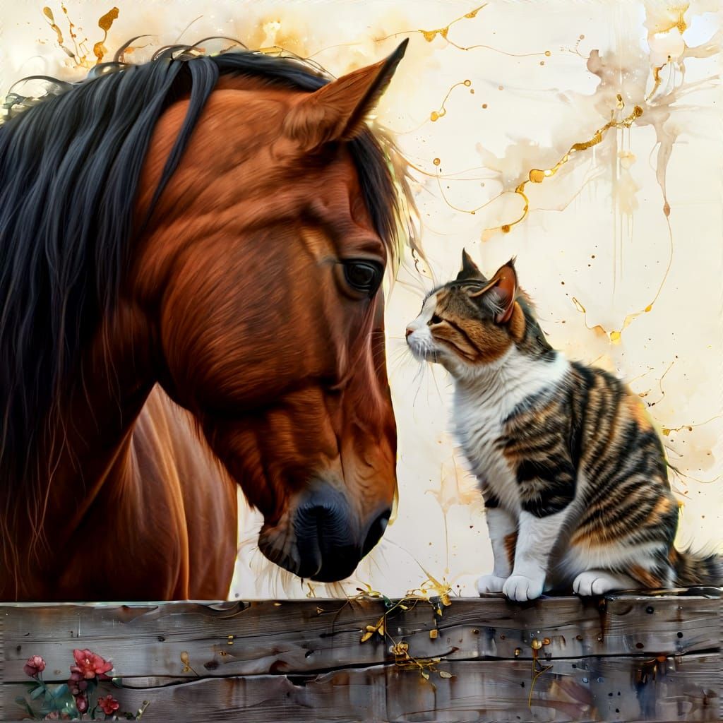 a talk between friends