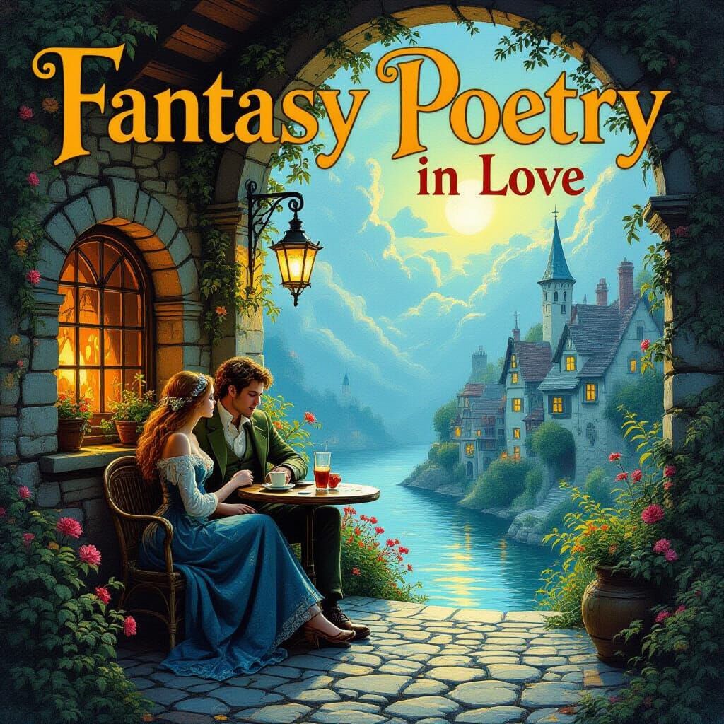 Fantasy Poetry Magazine Cover: Limerick in Love