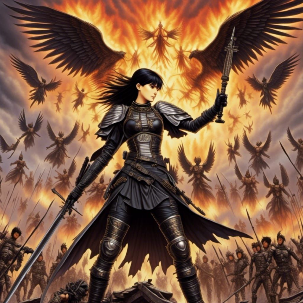 Fire Emblem Inspired Fantasy Action Character