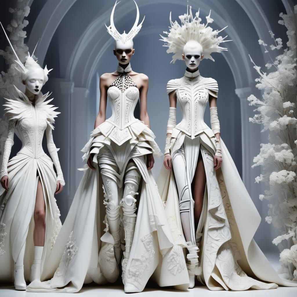 Fairytale in Style of Avant-Garde Fashion