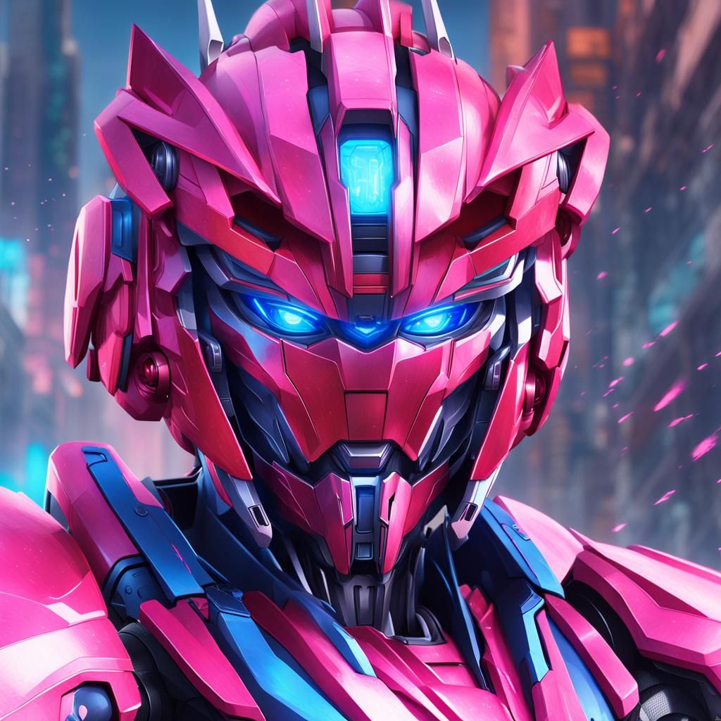 Arcee Portrait in Artstation Style