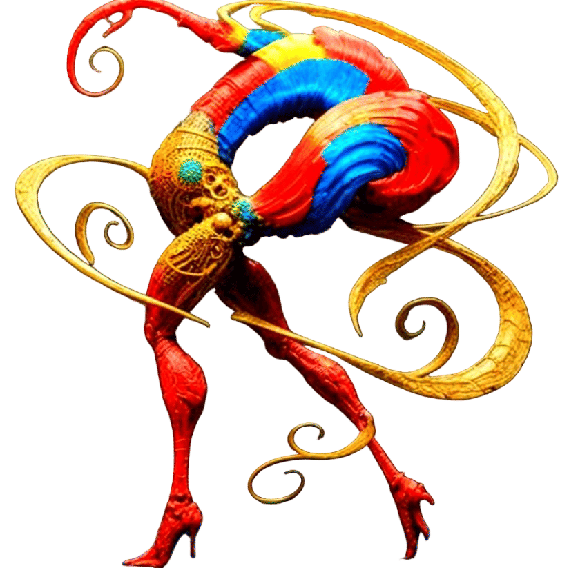 Surrealistic Portrait of a Human in Realistic Style