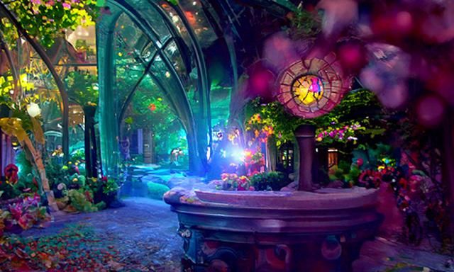 Fairytale Portal: A Volumetric Garden Atrium