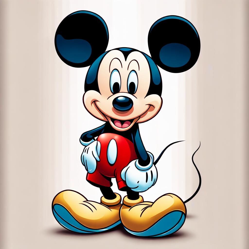 Adorable Disney Mickey Mouse in 7K