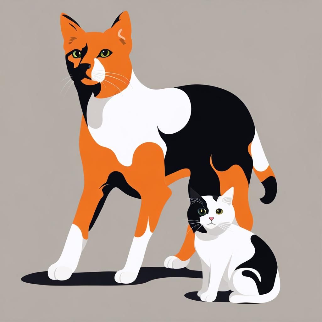 Cat and Dog: Unlikely Friends Together