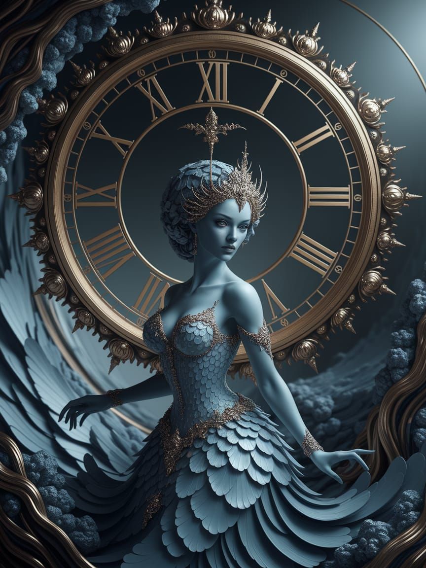 Enchanting Woman: An Otherworldly Visual Masterpiece