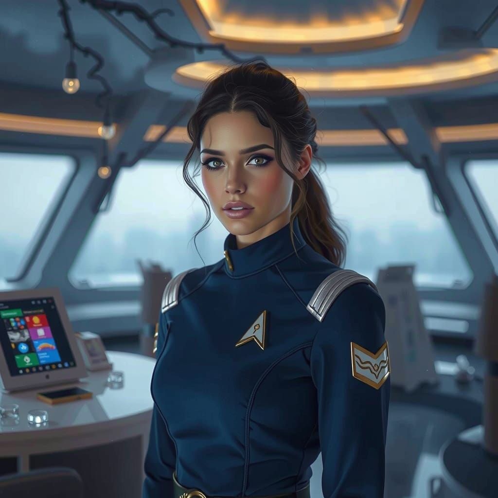 Spooky Oak Forest at Dawn with Eerie Fog and Shadow Figures