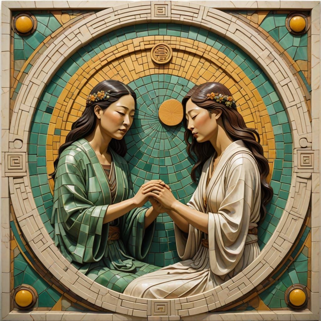 The Healer Archetype in Art Deco Relief