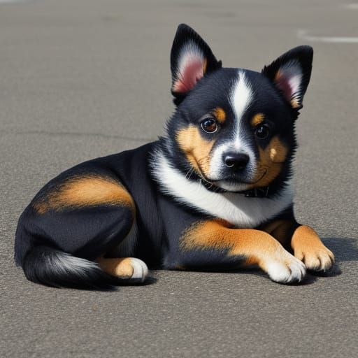 Cute Dog Generated by AI