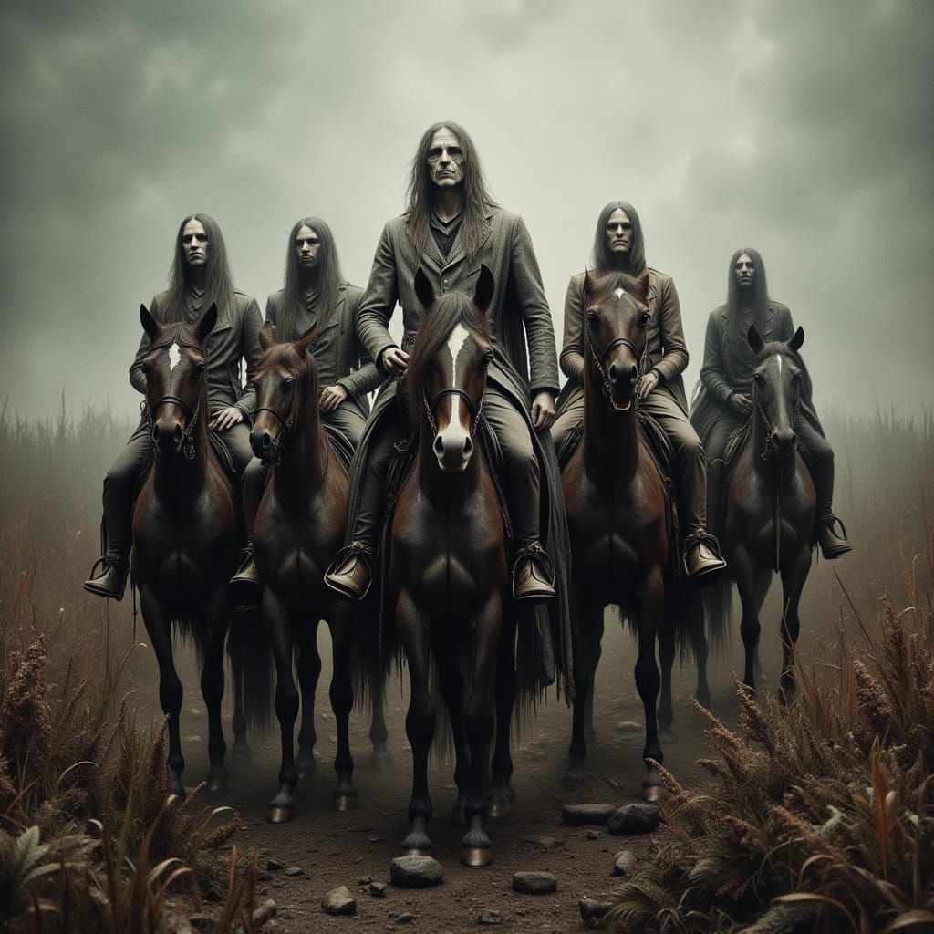 Four Horsemen of the Macabre Ride Forth