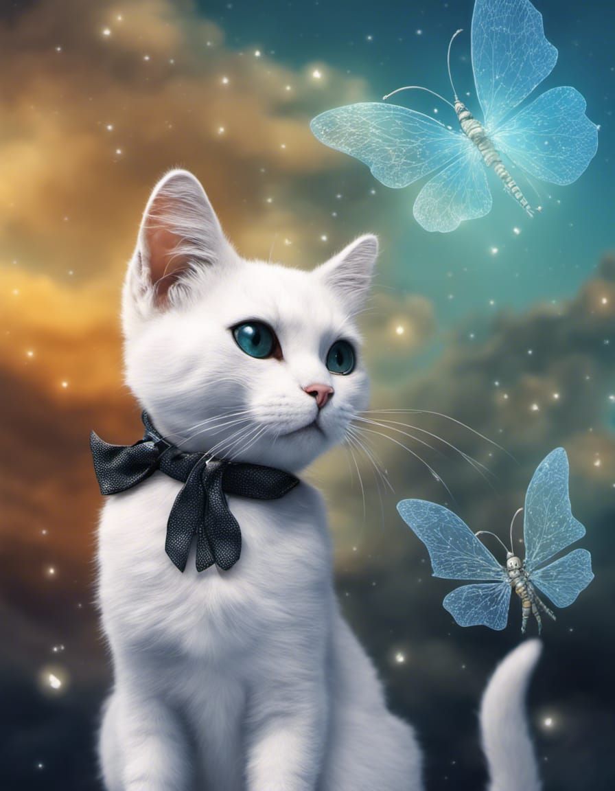 Fairy cat 🦋😻