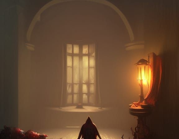 Dark Twisted Humpty Dumpty Fairytale in 3D