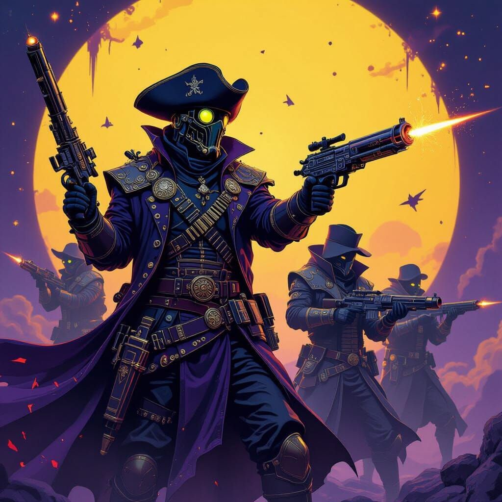 Space Pirates in Dark Fantasy Universe