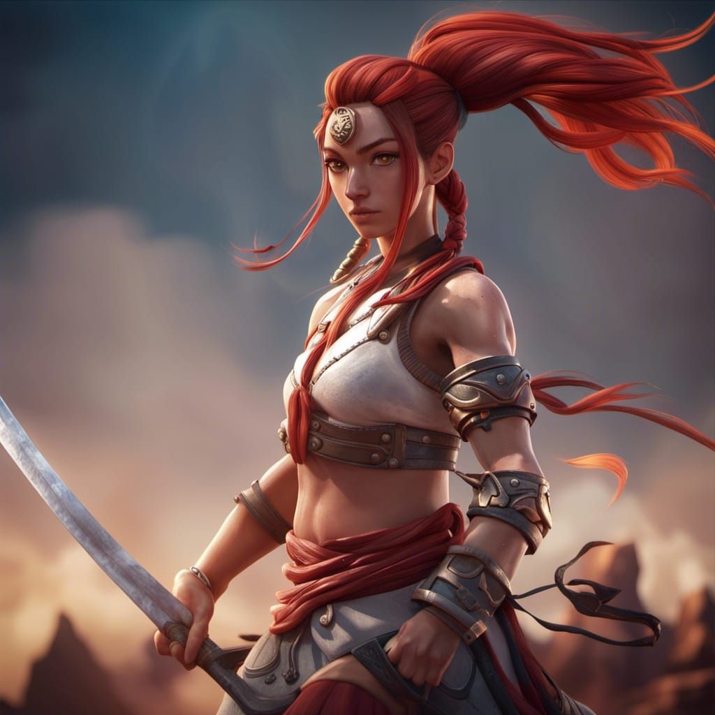 Nariko: Victory in Battle, 3D Digital Art