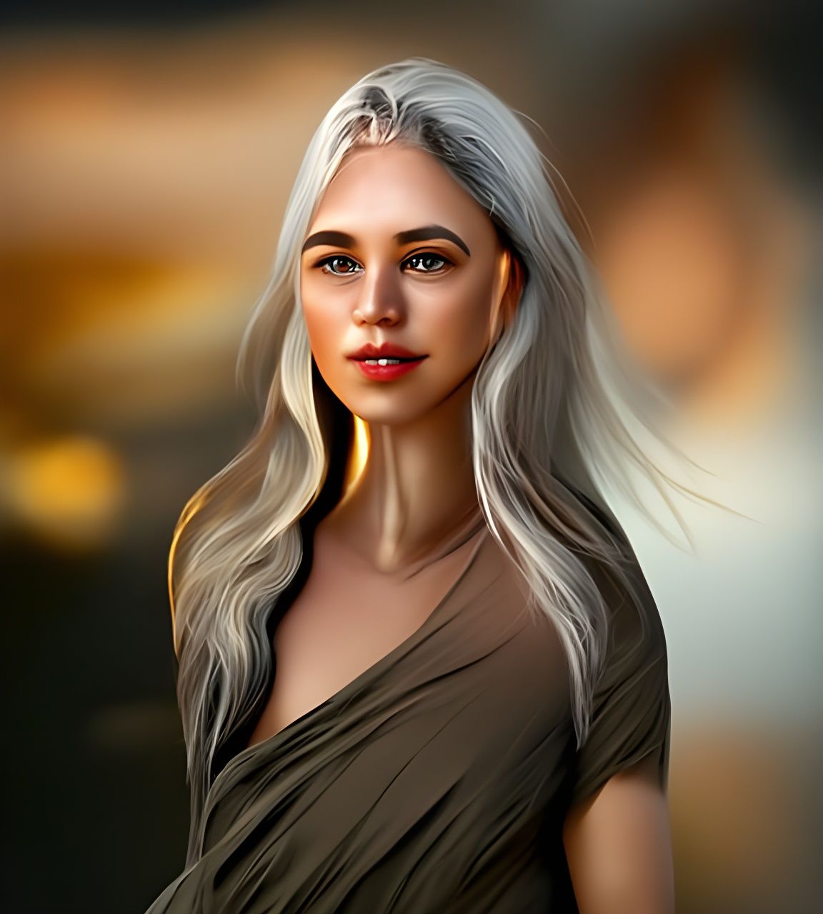Daenerys Targaryen: Hyperdetailed Portrait in 8k Resolution