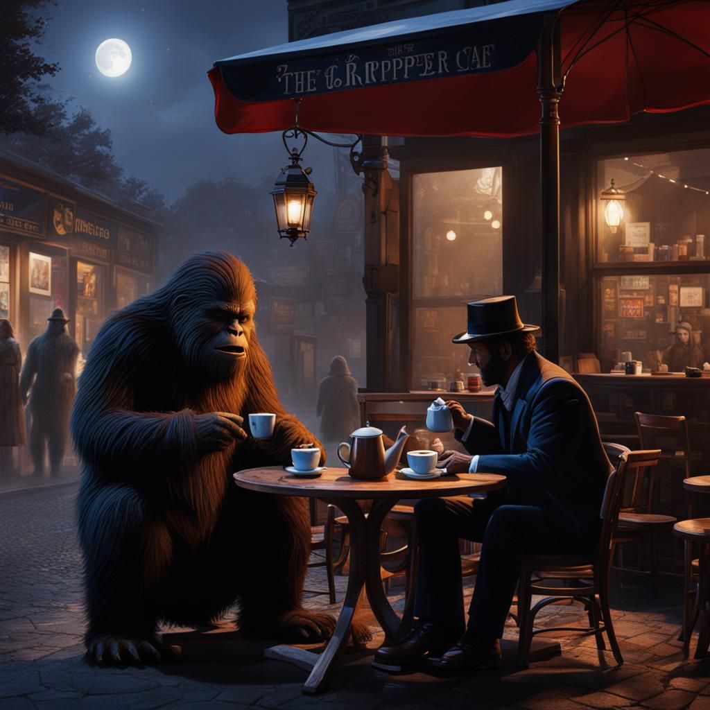Jack the Ripper and Bigfoot Have Tea
