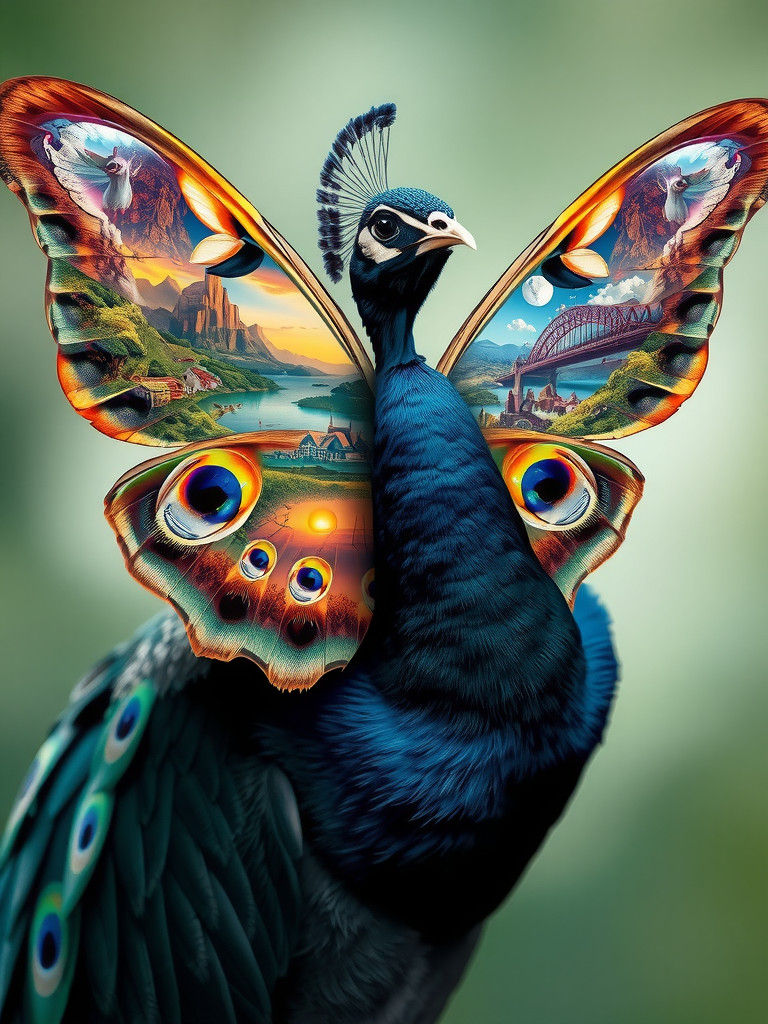 Peacock Butterfly Hybrid