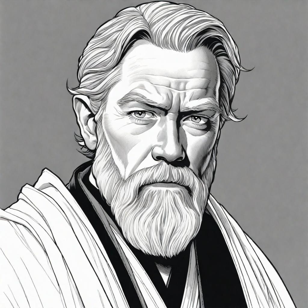 Obi-Wan Kenobi by Chris Riddell