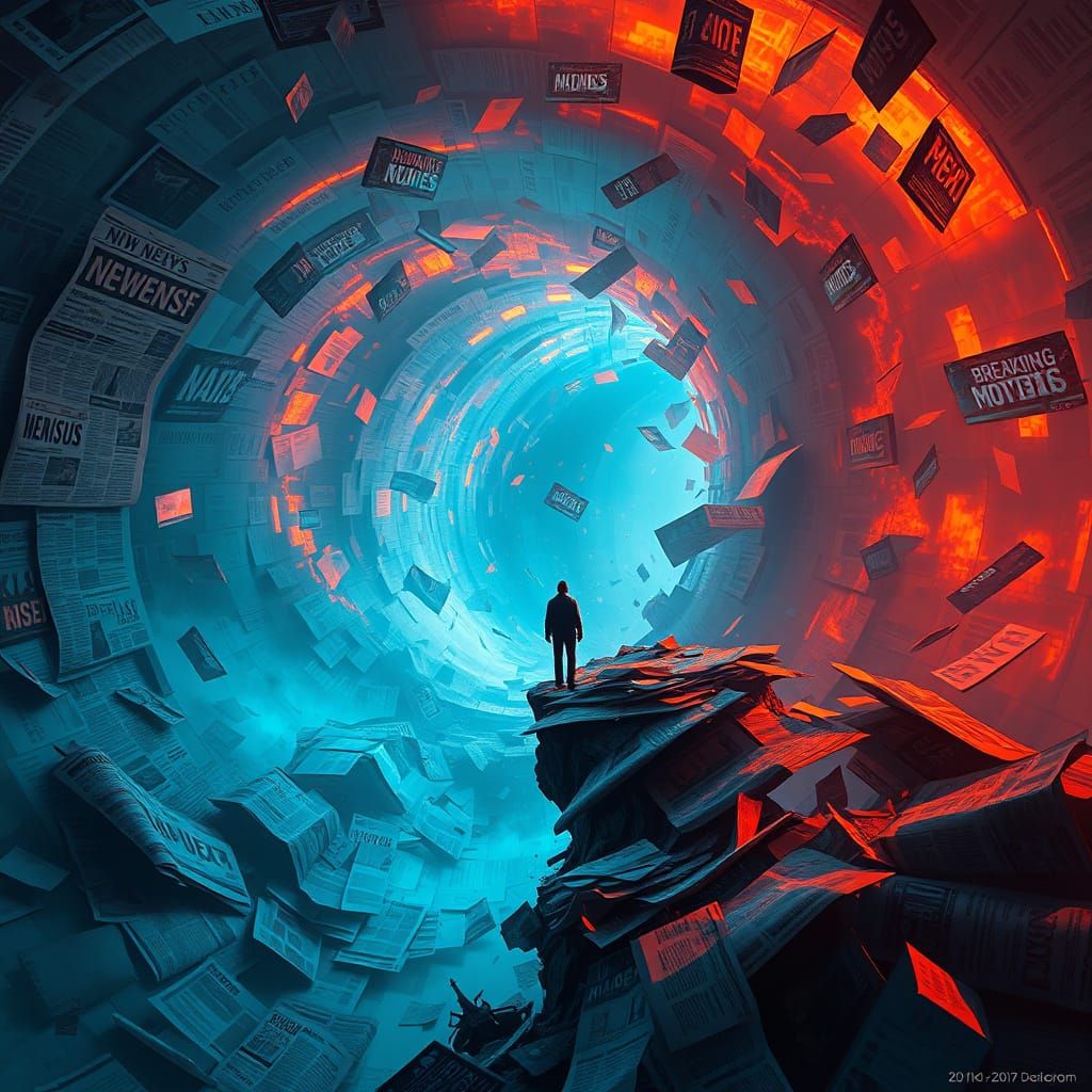 Lost in the Vortex of Information
