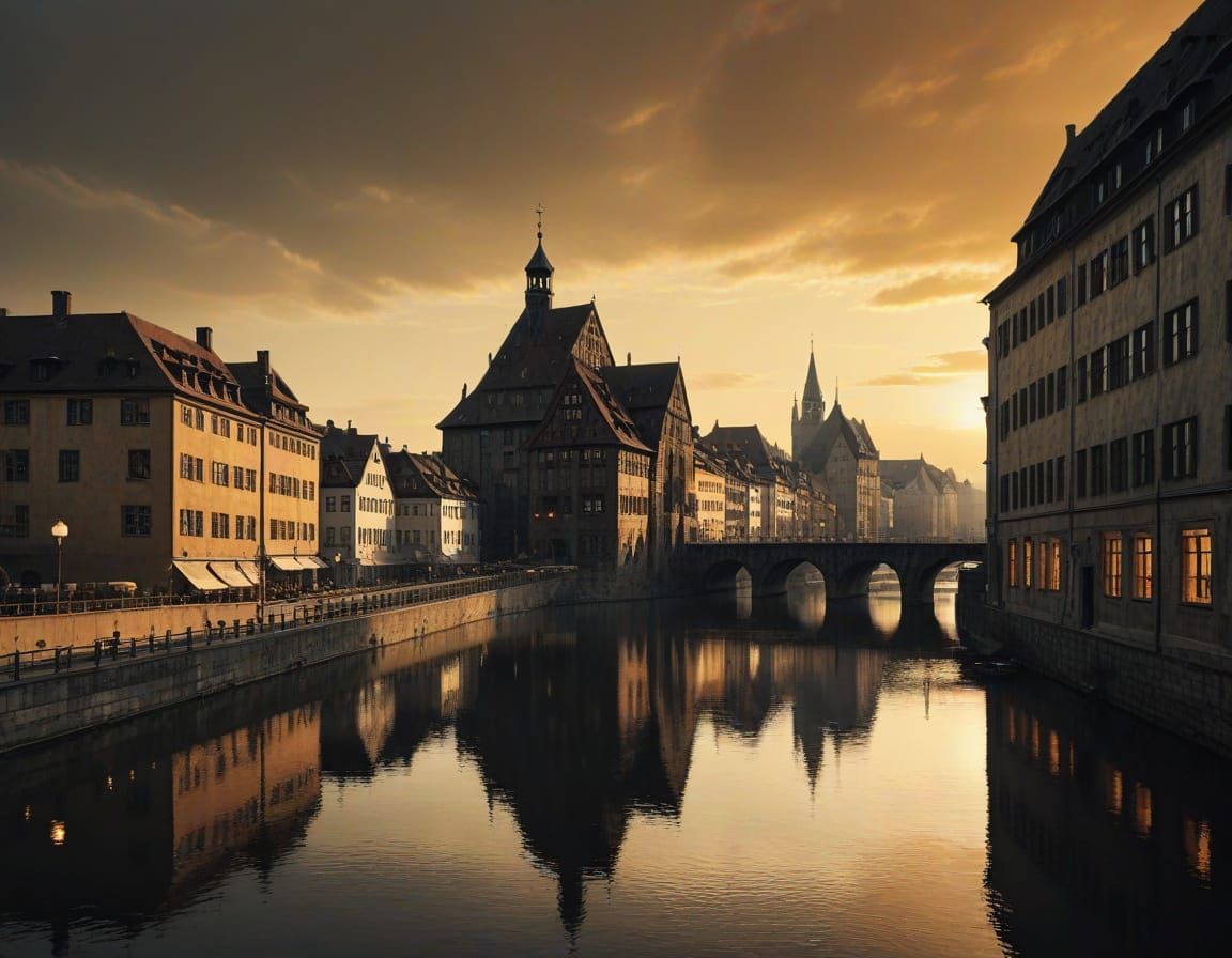 Nuremberg: Juxtaposition of Eras in Digital Art