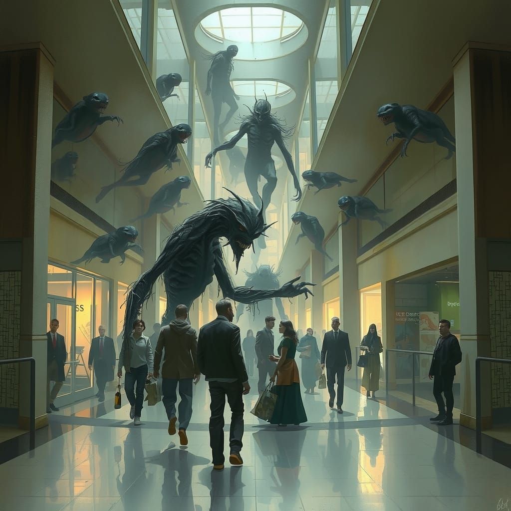 Ethereal Horrors Lurk in Shattered Reflections