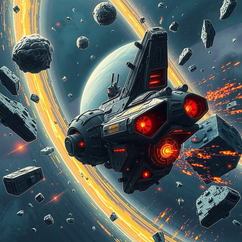 Spacecraft Harvesting Resources in a Vibrant Planetary Ring