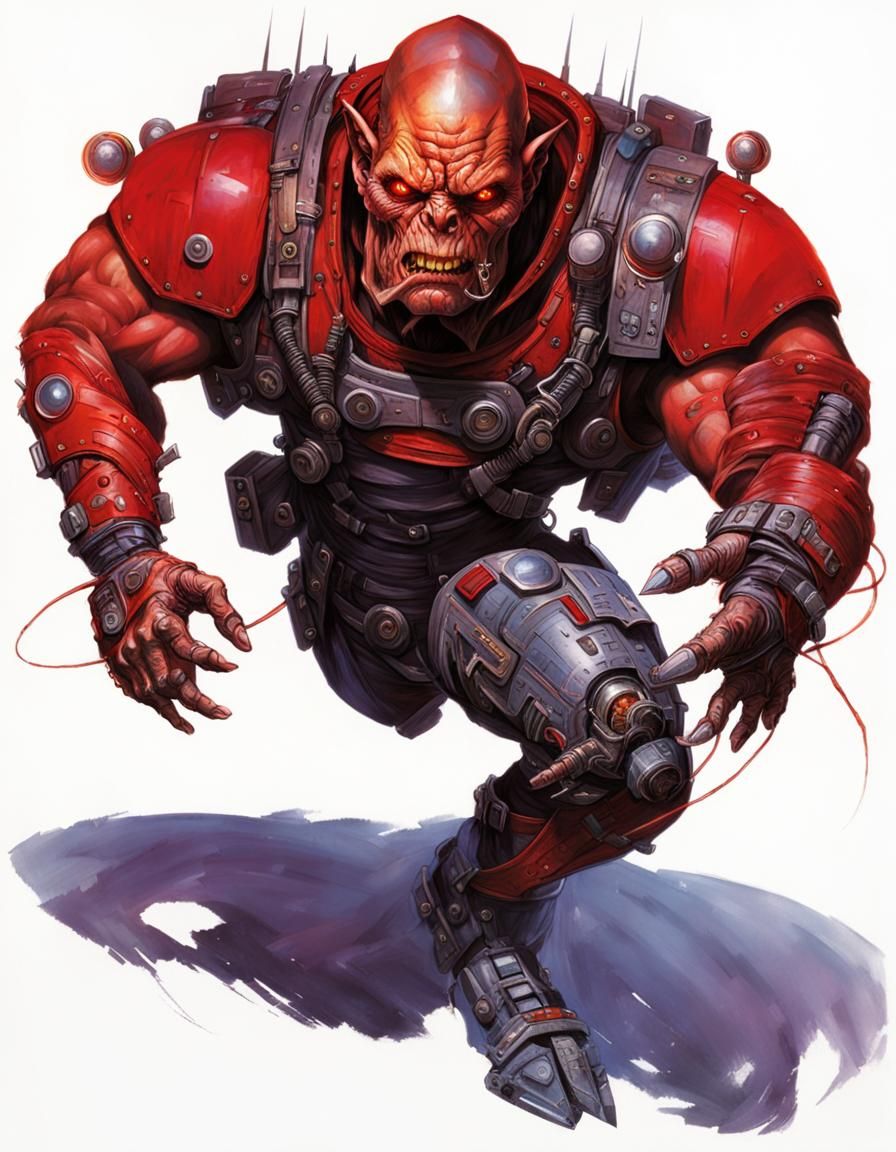 Hemicorporectomy Alien Marauder, Dead but for His Pain That ...