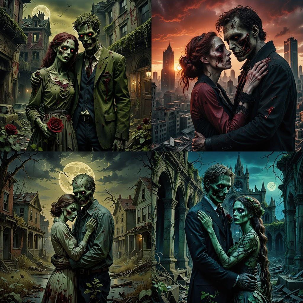 A Zombie Love Story