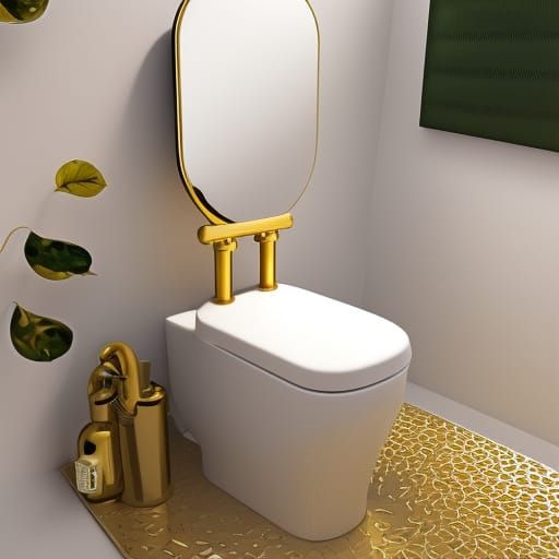 A Golden Toilet