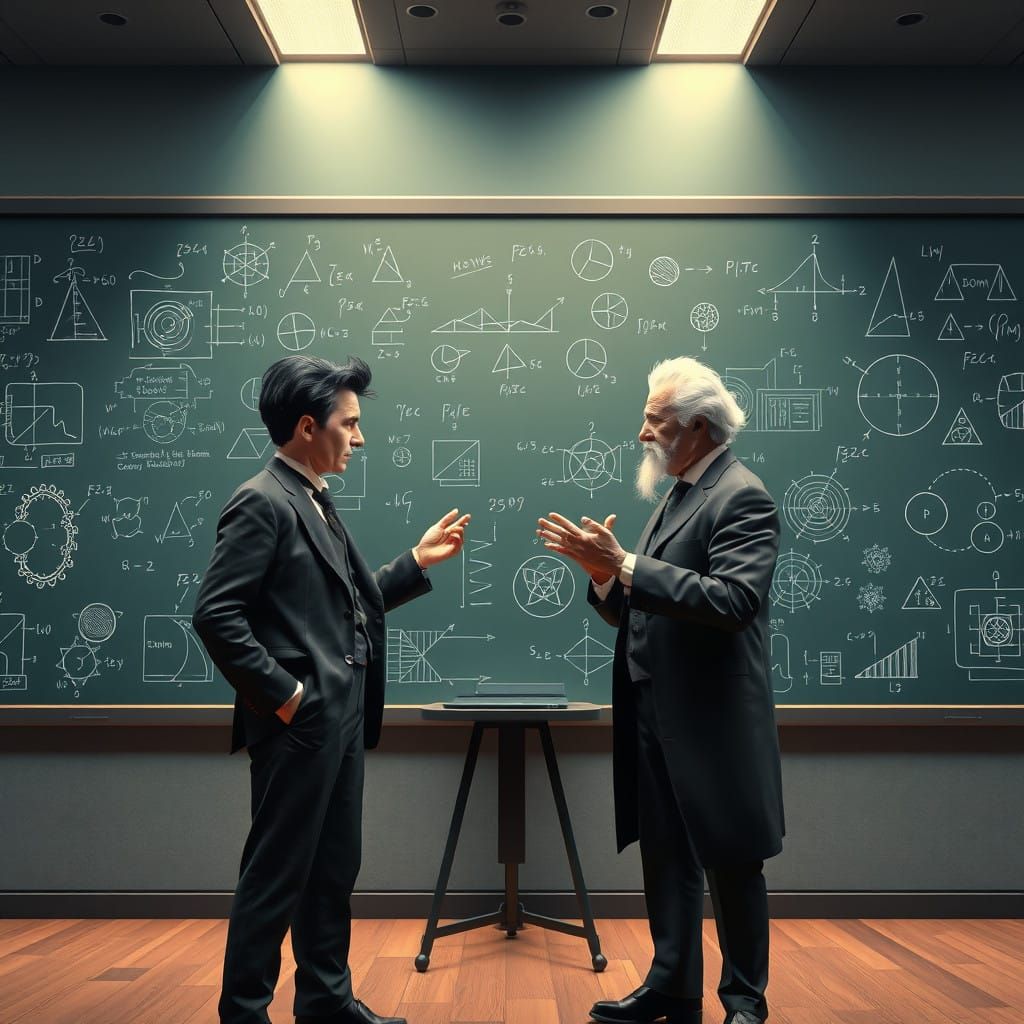 Visionary Minds Clash in Futuristic Aula Max