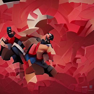 Team Fortress 2 in Marvel Comics Style