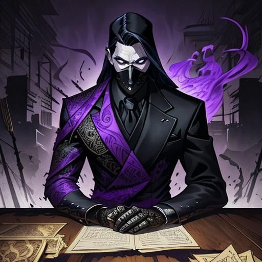 Comedy Masked Swordsman in Dark Fantasy Explosion