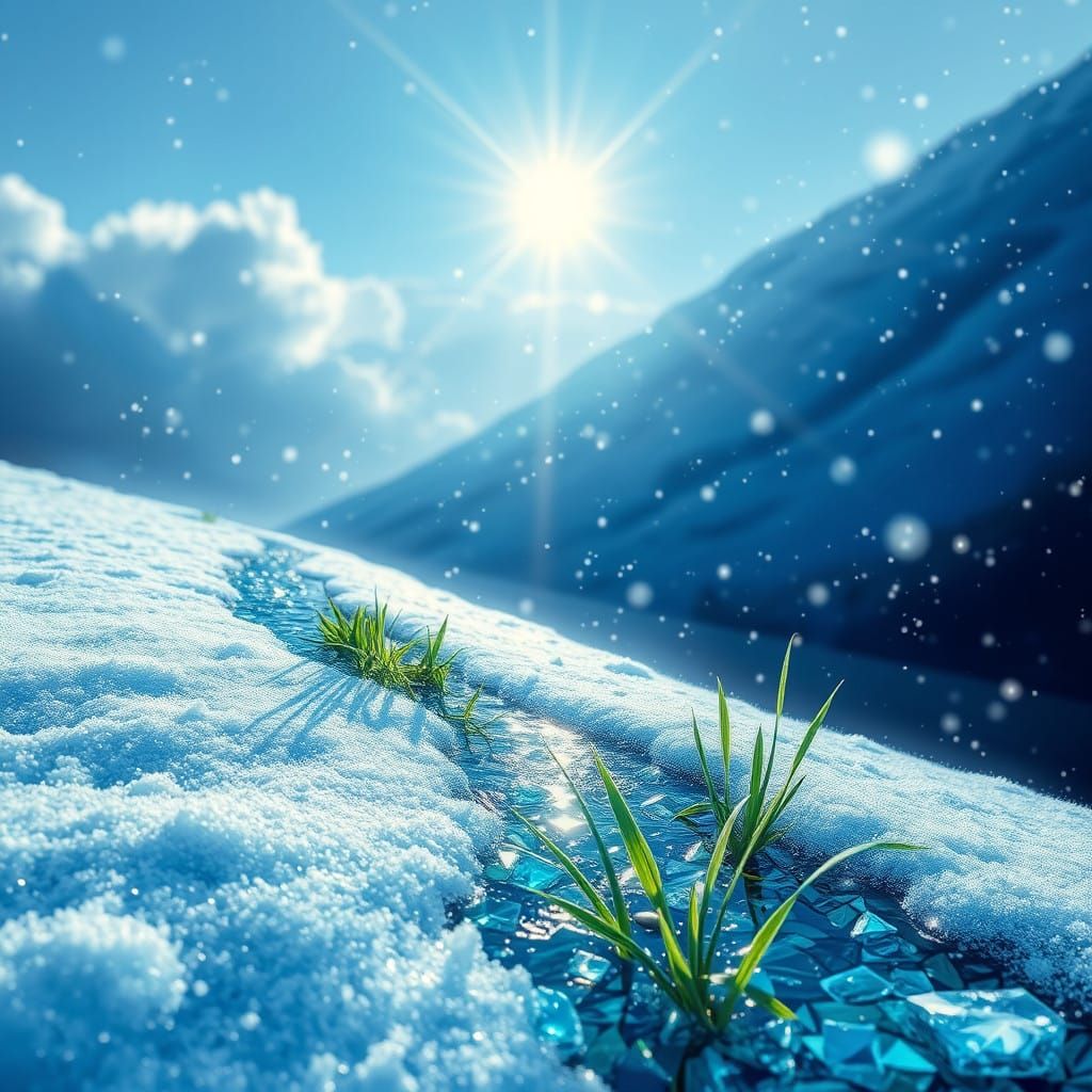 Crystal Splendor in the Thaw