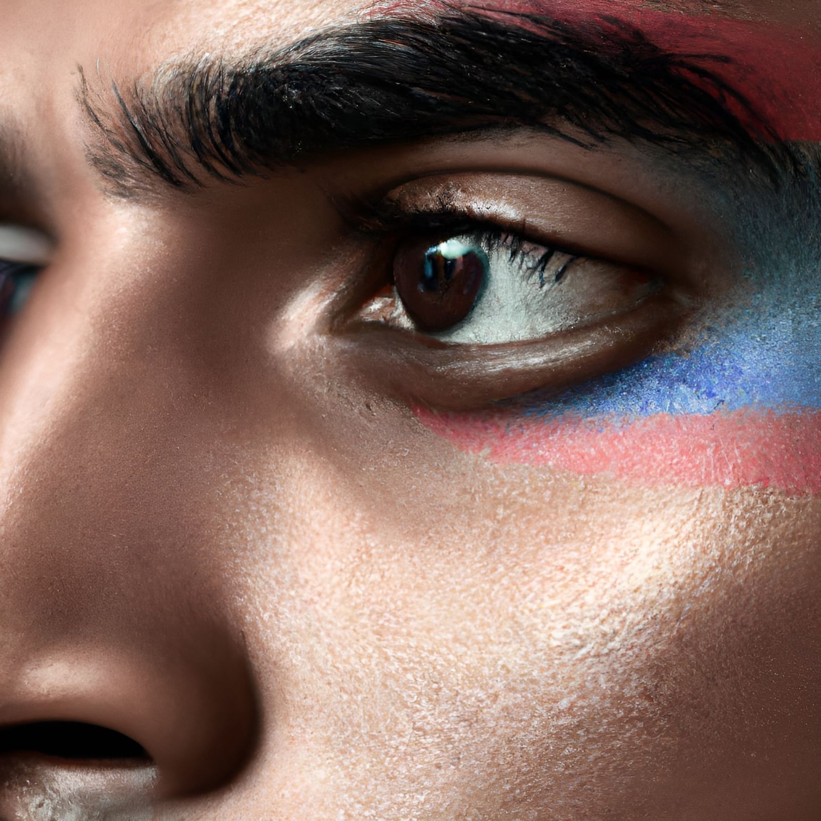 Dreamy Egyptian Model Portrait in Hyperrealistic Style