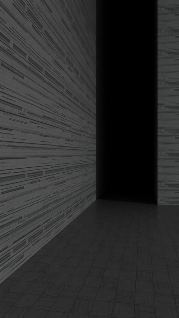 Visualization of Dying Emptiness with Minimalist Patterns