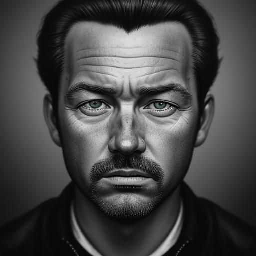 Tintin Style Portrait in Ambient Light