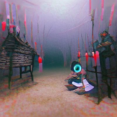 Cursed Silence: An AI Interpretation