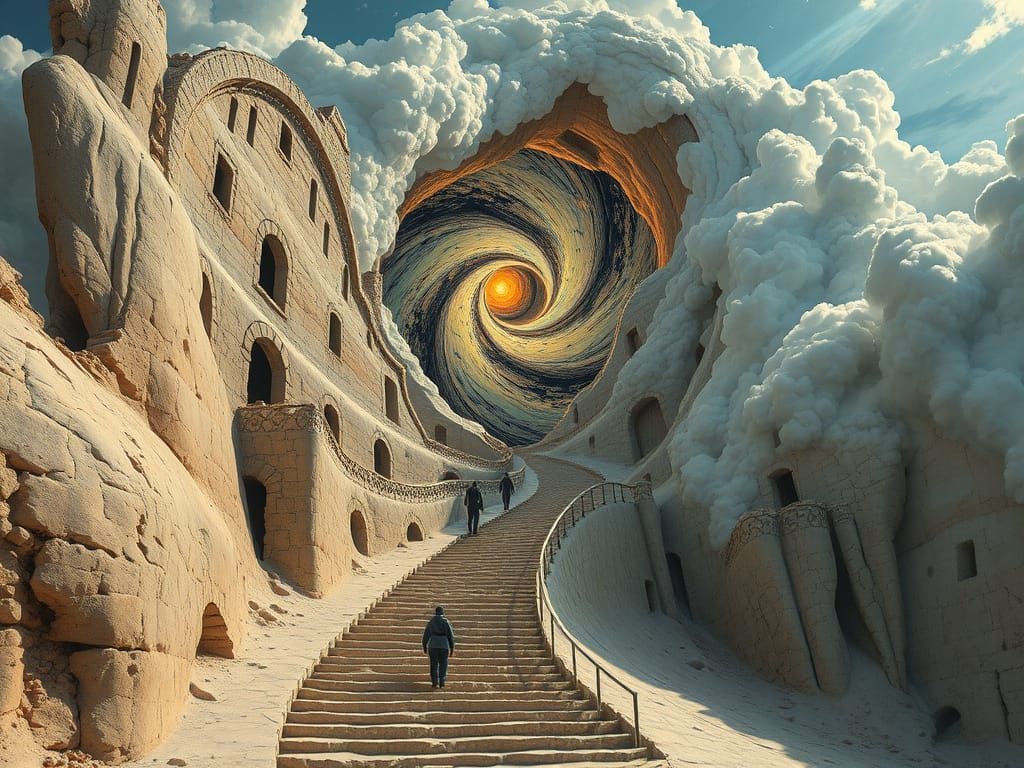 Inferno Village: Stairway to a Black Hole Portal