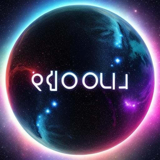 Holographic Astral "Things 4 Adults" Logo by Pablo Amaringo