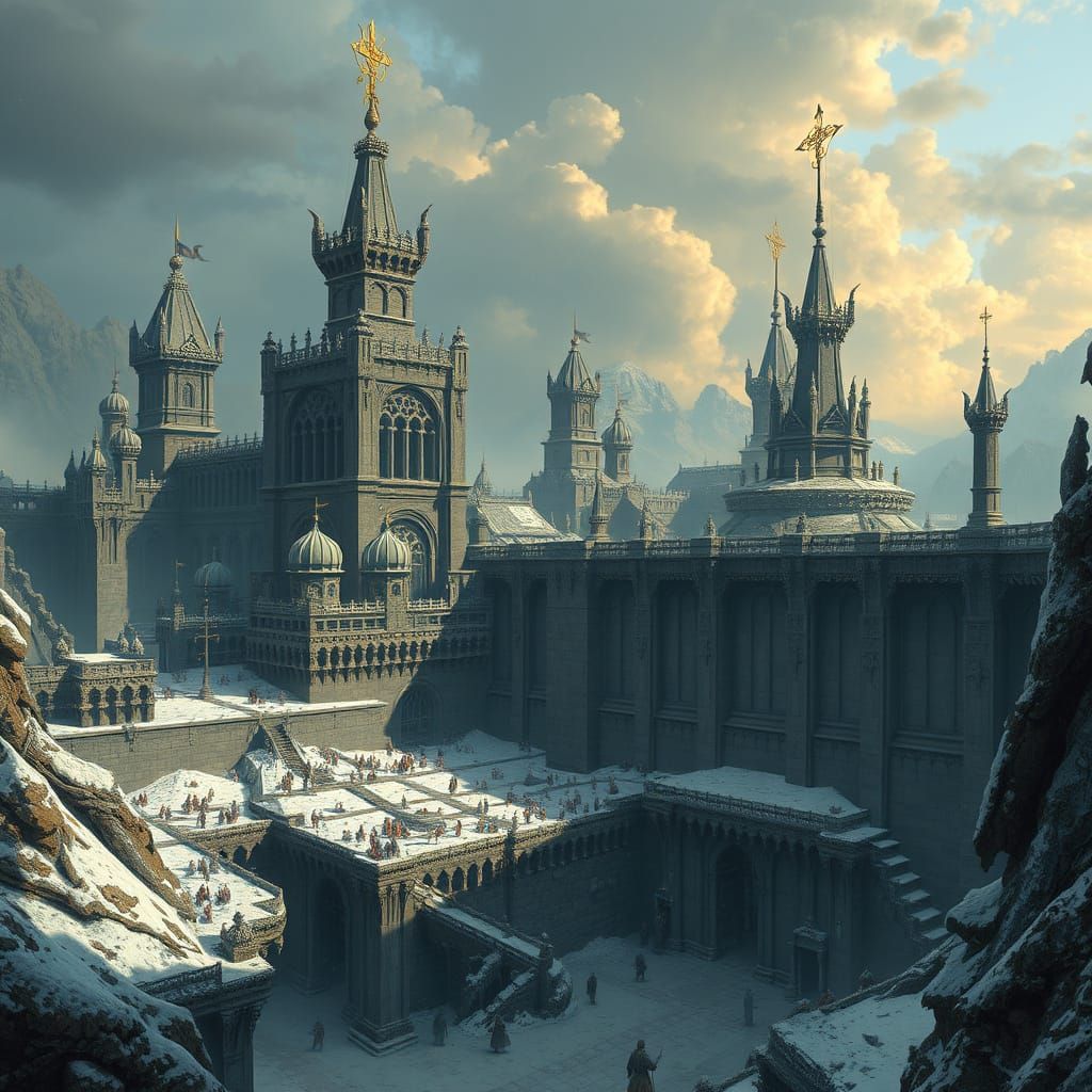 Bromjunaar: Nordic City of Dragon Structures