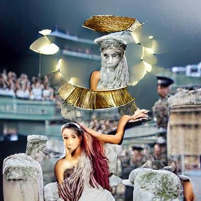 Roman Goddess Digital Rendering