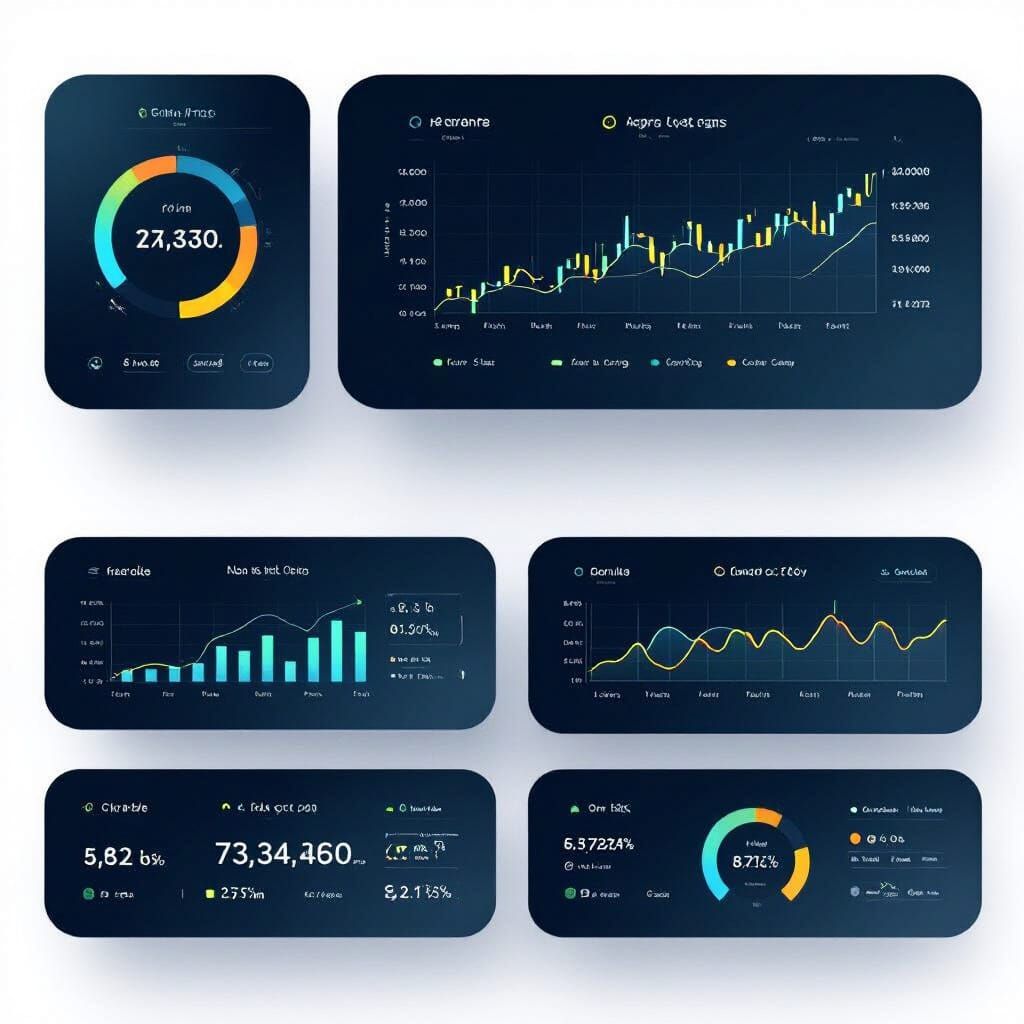Modern Gas Pipeline Trading Platform UI Design