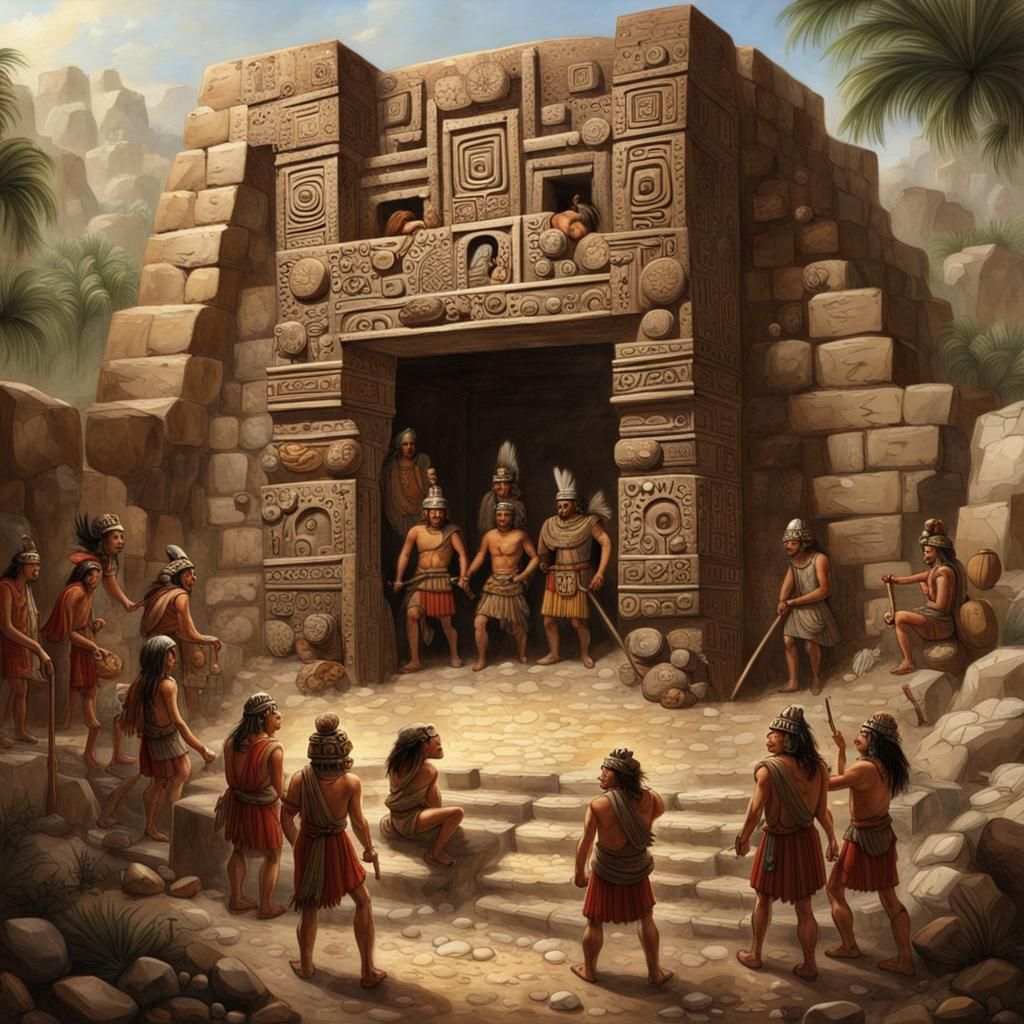 Aztec Mine in Medieval Age: A Fusion of Cultures