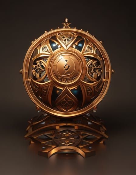 Steampunk Qbert Mario Hybrid Portrait in Clockpunk Style