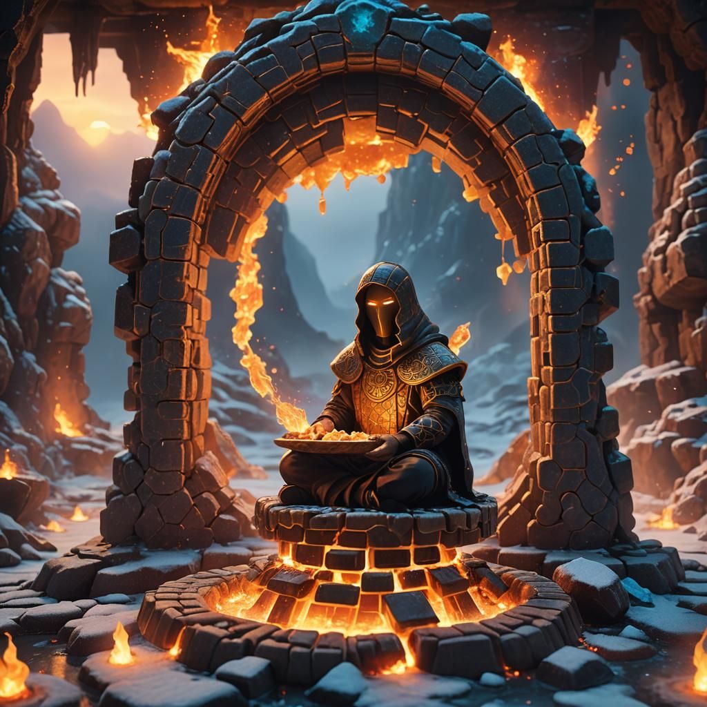 Mystical Portal Reveals Legless Waffle in Fantasy Concept Ar...