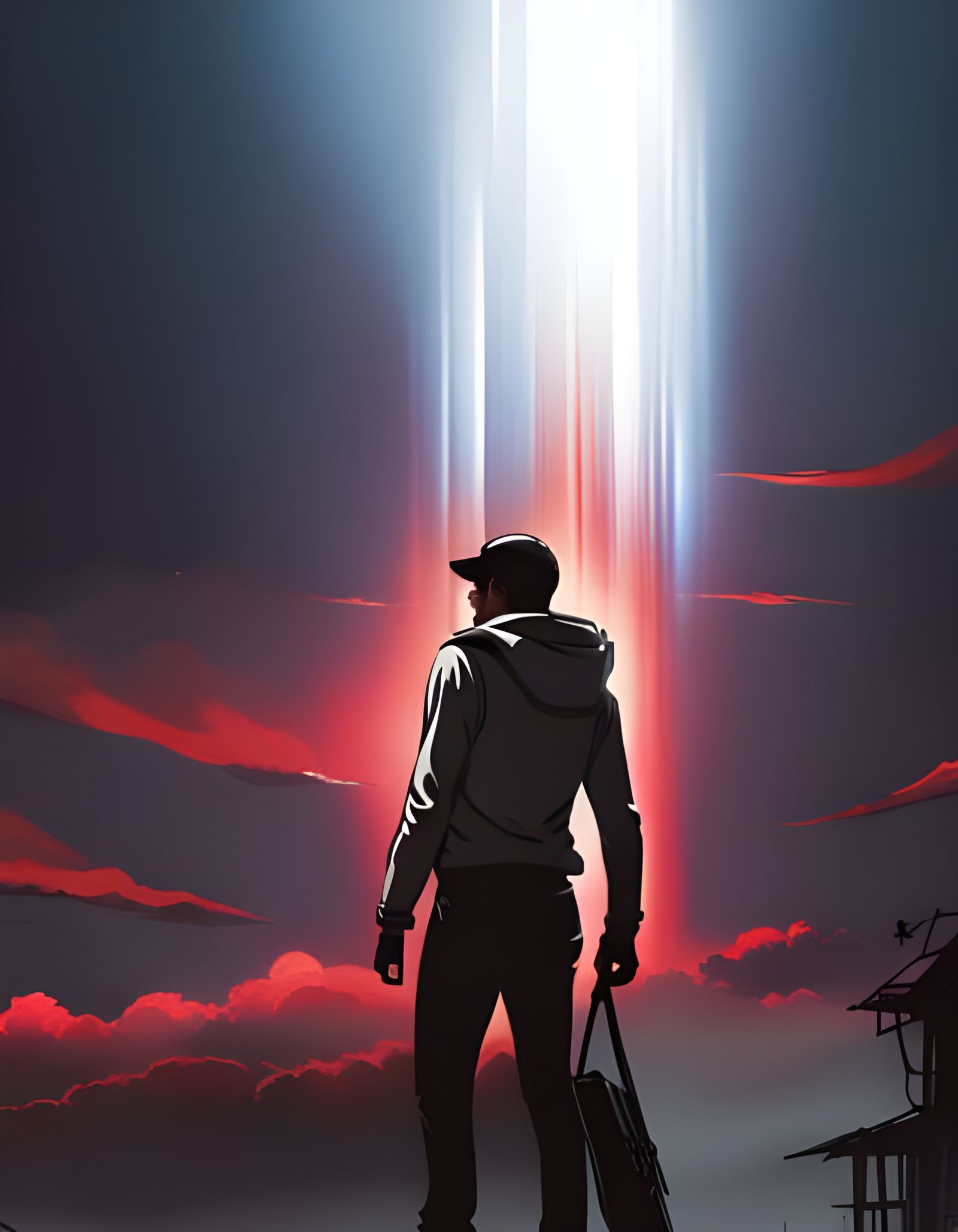 Cyberpunk Mech in Neon Tokyo: Hyperdetailed Album Art